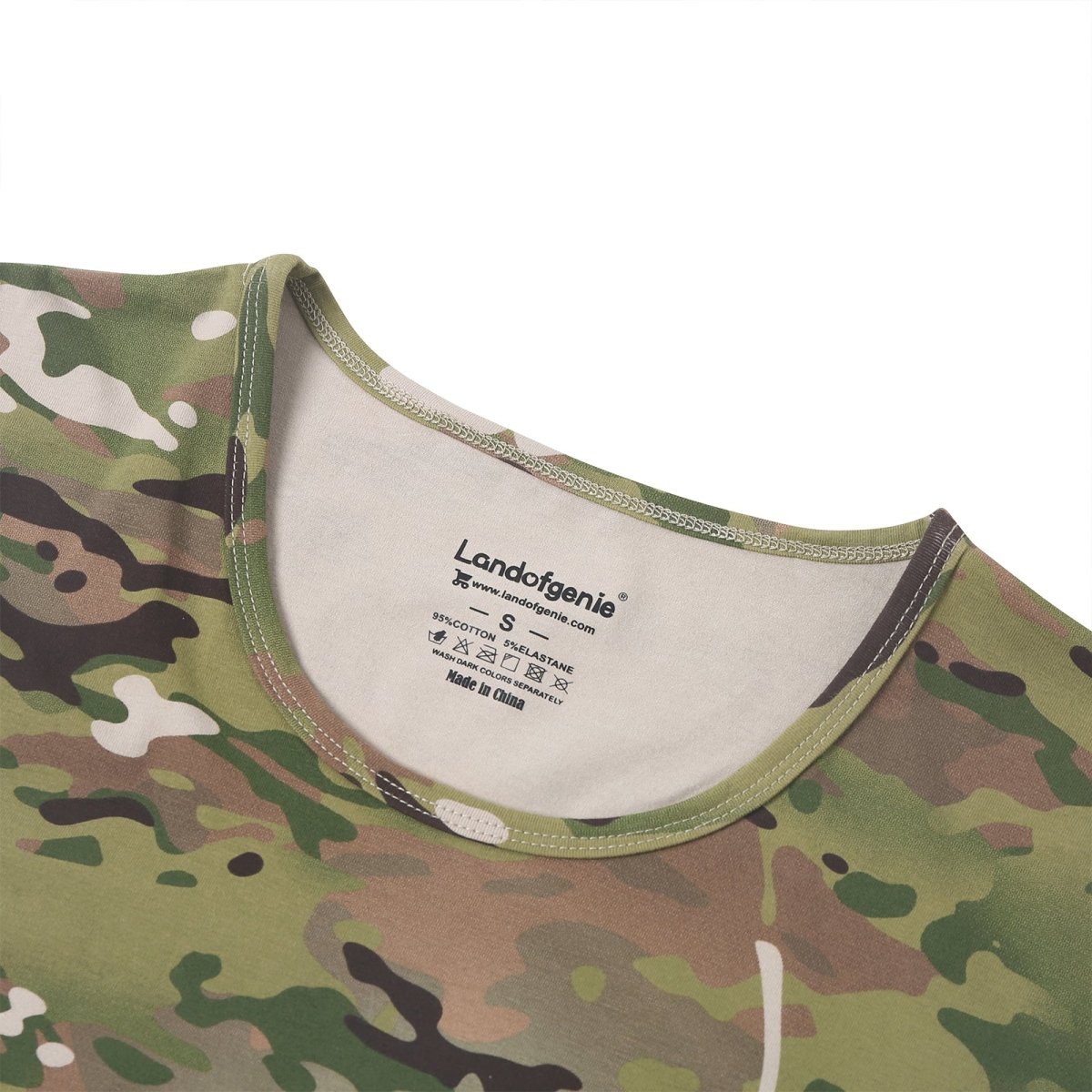 Landofgenie Mens Print Onesie - Camo Green - landofgenie