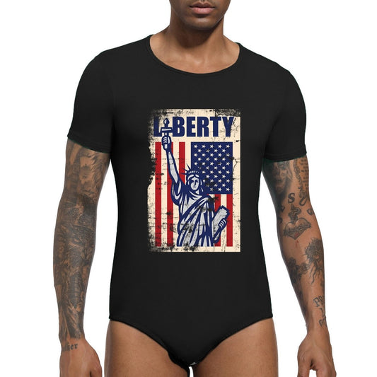 Landofgenie Mens Print Onesie - Liberty - landofgenie