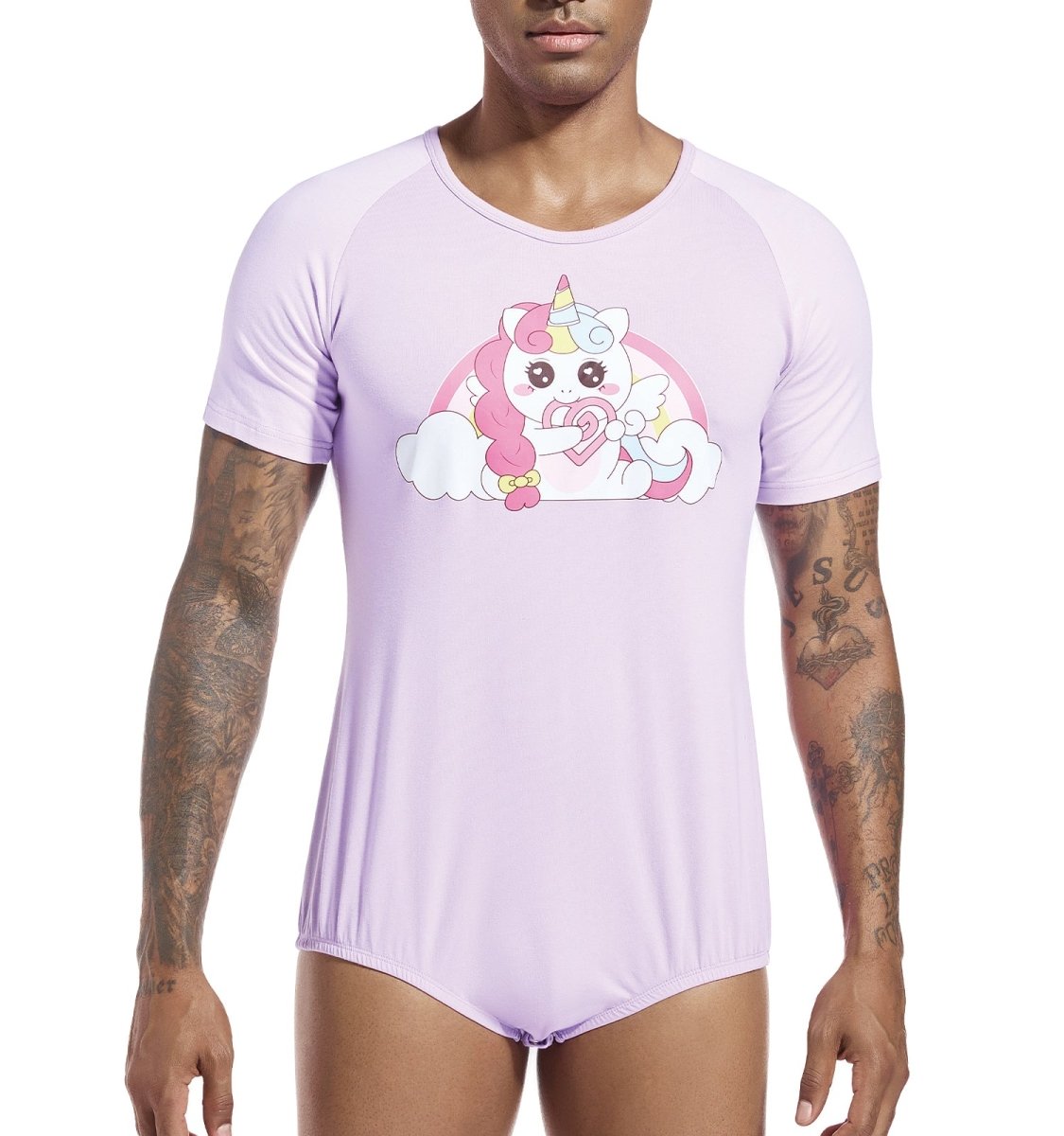 Landofgenie Mens Print Onesie - Unicorn - landofgenie