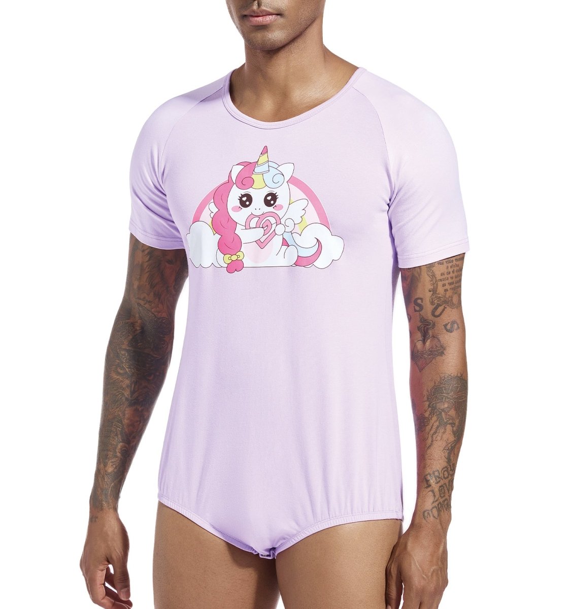 Landofgenie Mens Print Onesie - Unicorn - landofgenie