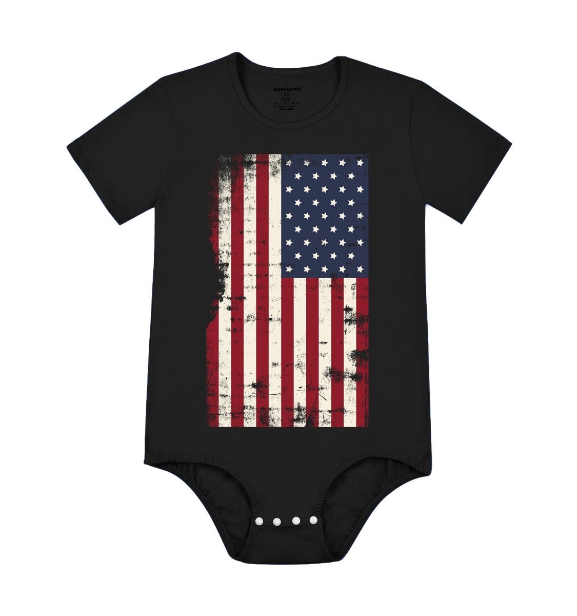 Landofgenie Mens Print Stripe Onesie -America - landofgenie
