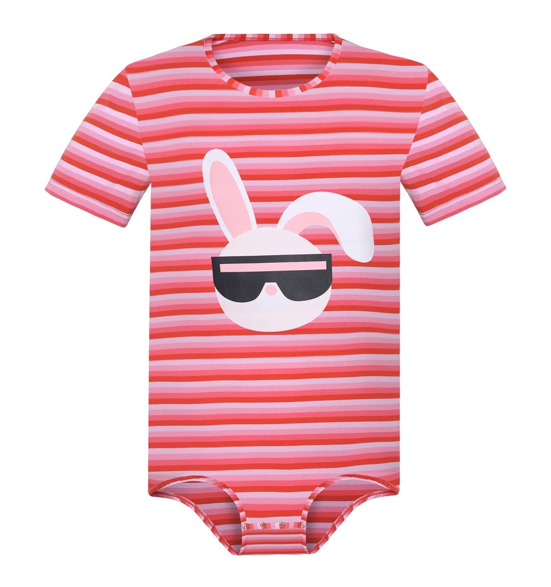 Landofgenie Mens Print Stripe Onesie -Punk Bunny - landofgenie