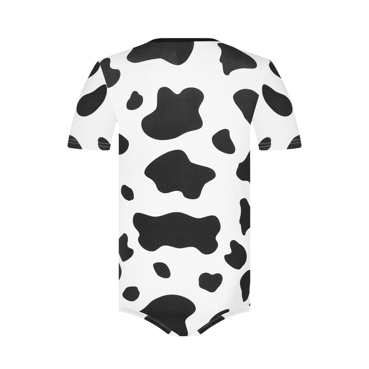 Landofgenie Mens Romper Cow Print Jumpsuit - landofgenie