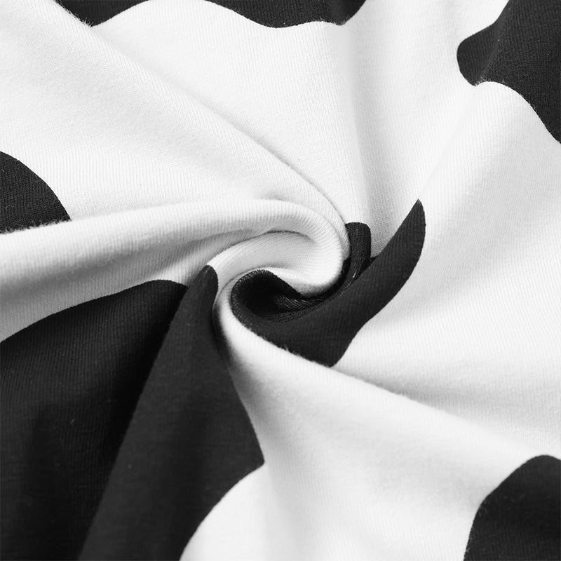 Landofgenie Mens Romper Cow Print Jumpsuit - landofgenie