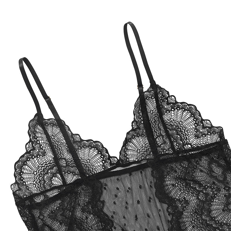 Landofgenie Mens Sexy One Piece Lingerie - tulle lace - landofgenie