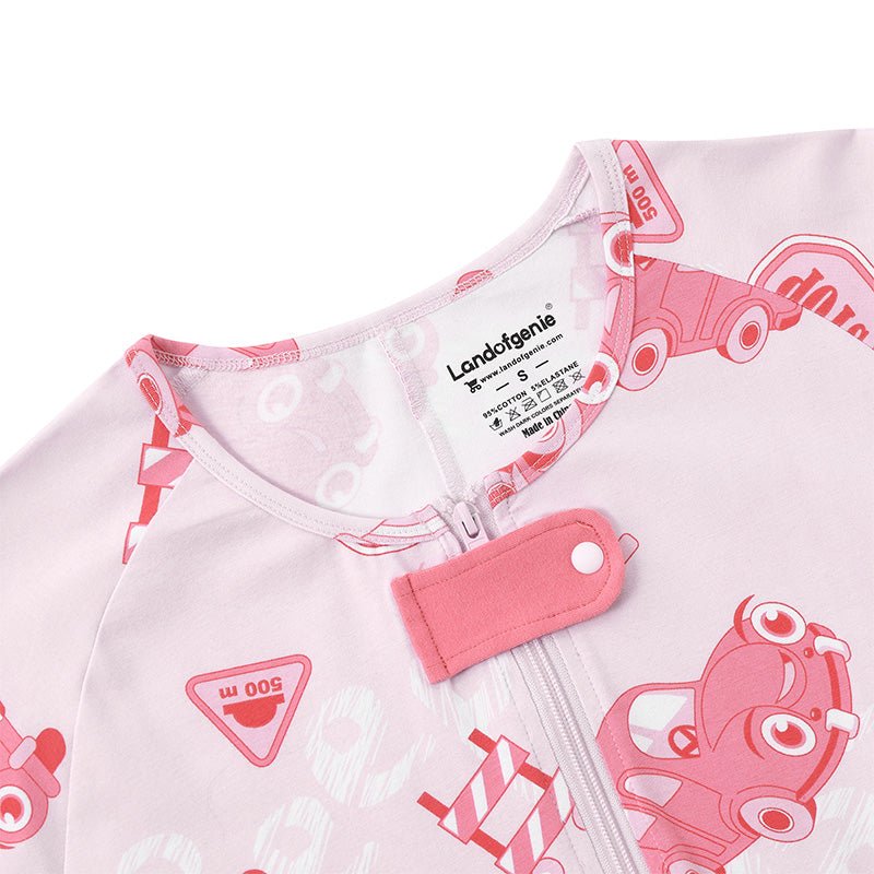 Landofgenie Mens Short Sleeve Onesie Piece Pajama - Car - landofgenie
