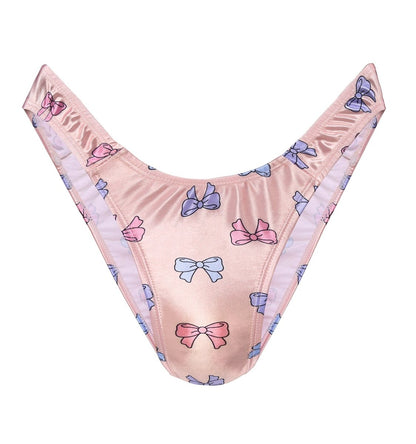 Landofgenie No gender hiding Thong Tucking Gaff Panties - Bowknot - landofgenie