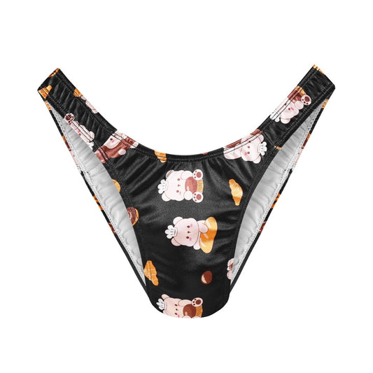 Landofgenie No gender hiding Thong Tucking Gaff Panties - Cake Bear - landofgenie