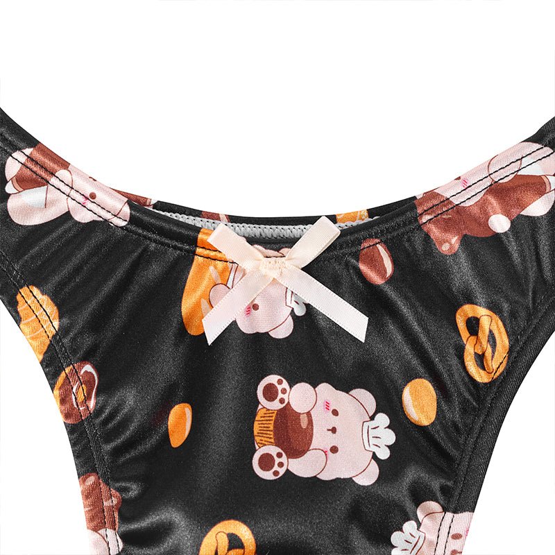 Landofgenie No gender hiding Thong Tucking Gaff Panties - Cake Bear - landofgenie