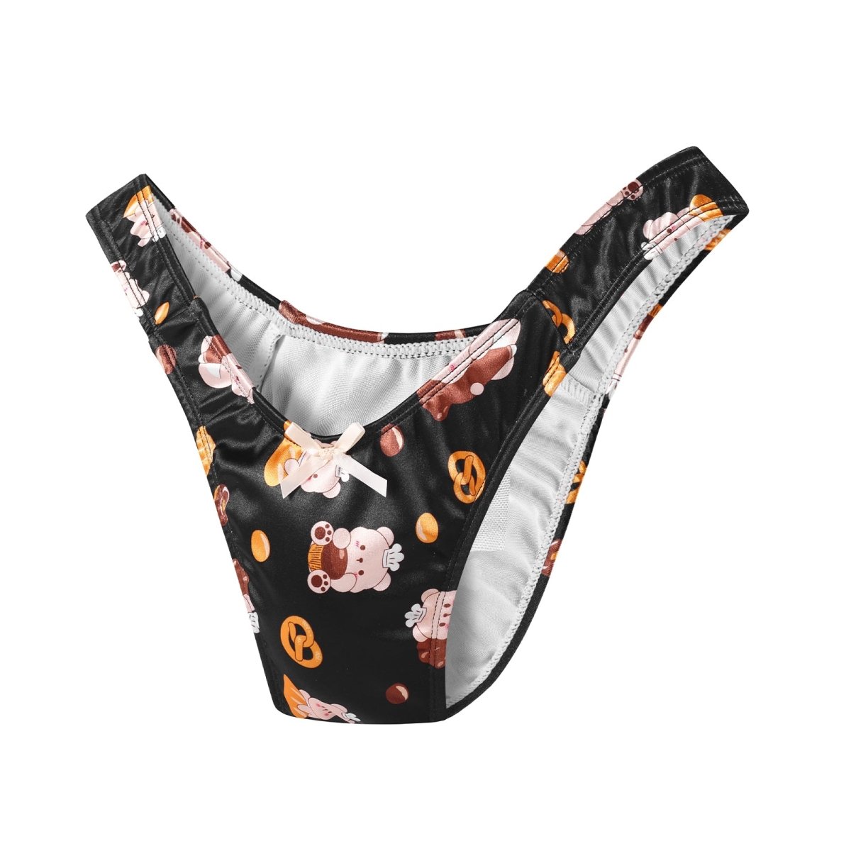 Landofgenie No gender hiding Thong Tucking Gaff Panties - Cake Bear - landofgenie