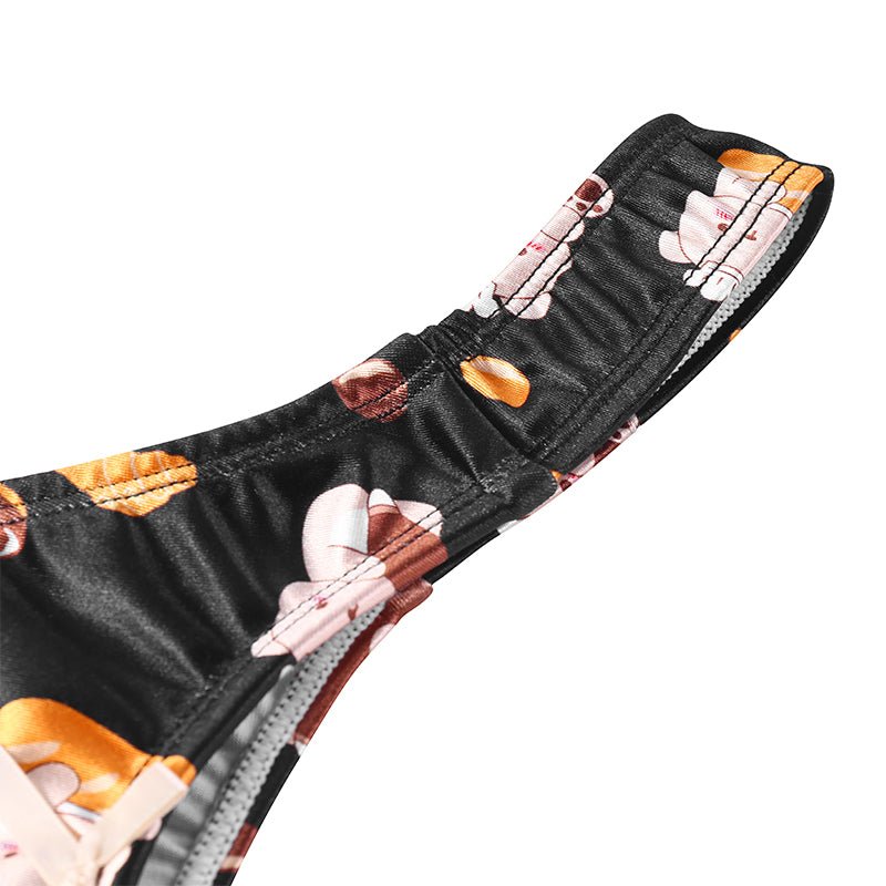 Landofgenie No gender hiding Thong Tucking Gaff Panties - Cake Bear - landofgenie