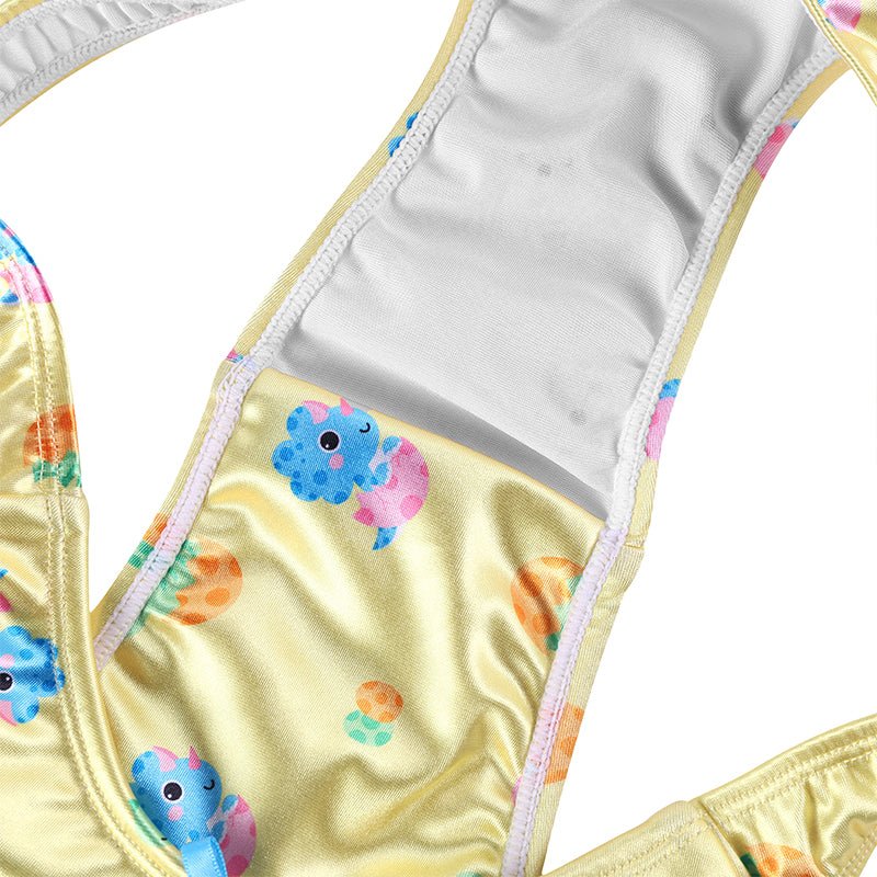 Landofgenie No gender hiding Thong Tucking Gaff Panties - Dino - landofgenie