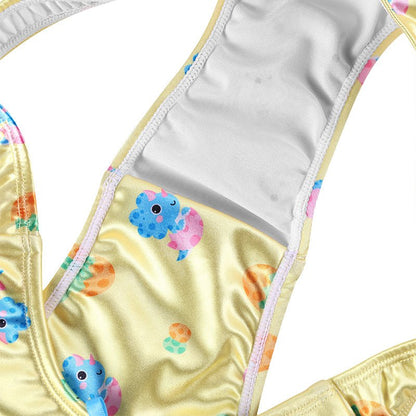 Landofgenie No gender hiding Thong Tucking Gaff Panties - Dino - landofgenie