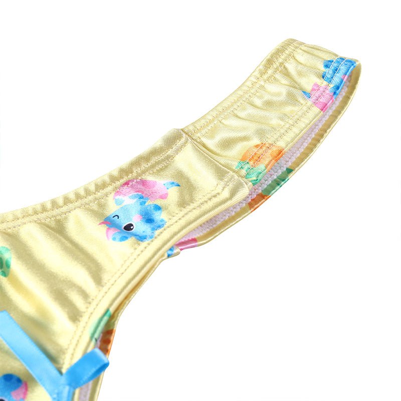 Landofgenie No gender hiding Thong Tucking Gaff Panties - Dino - landofgenie