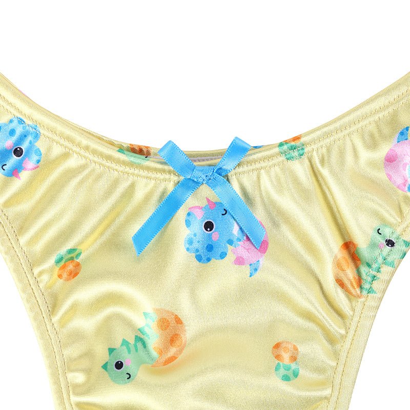 Landofgenie No gender hiding Thong Tucking Gaff Panties - Dino - landofgenie