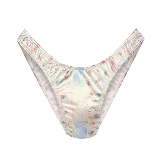 Landofgenie No gender hiding Thong Tucking Gaff Panties - Garden Bunny - landofgenie
