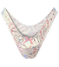 Landofgenie No gender hiding Thong Tucking Gaff Panties - Garden Bunny - landofgenie