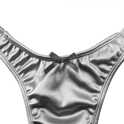 Landofgenie No gender hiding Thong Tucking Gaff Panties - Grey - landofgenie