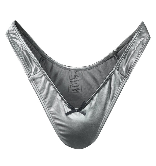 Landofgenie No gender hiding Thong Tucking Gaff Panties - Grey - landofgenie