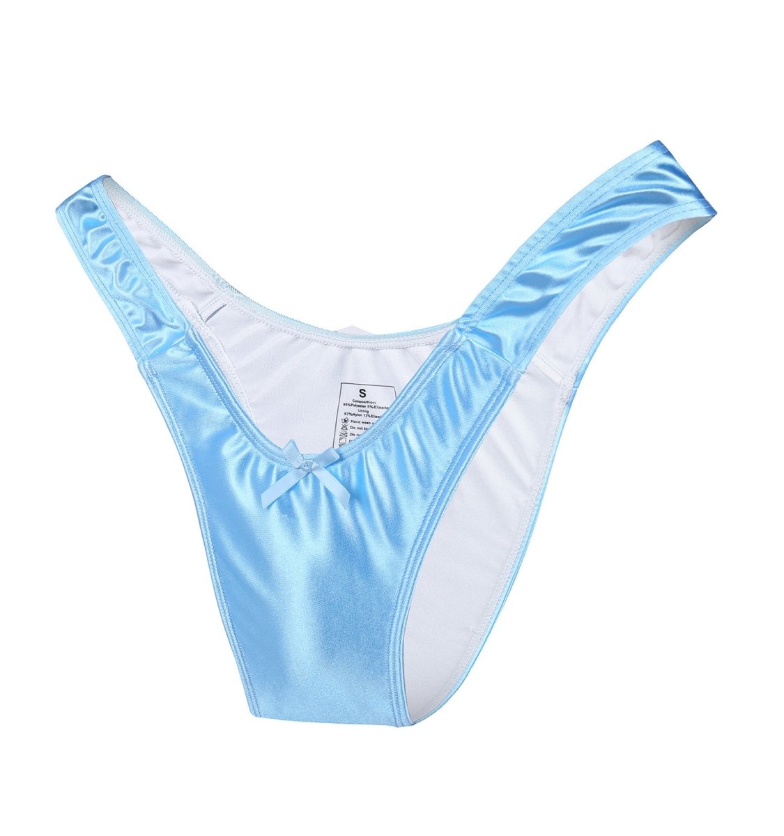 Landofgenie No gender hiding Thong Tucking Gaff Panties - Light Blue - landofgenie