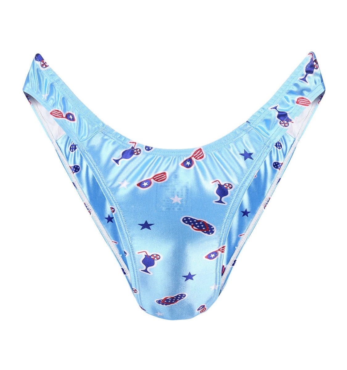 Landofgenie No gender hiding Thong Tucking Gaff Panties - Lt Blue - landofgenie