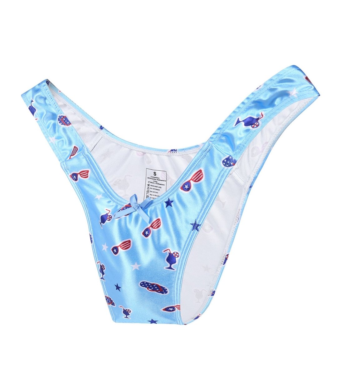 Landofgenie No gender hiding Thong Tucking Gaff Panties - Lt Blue - landofgenie