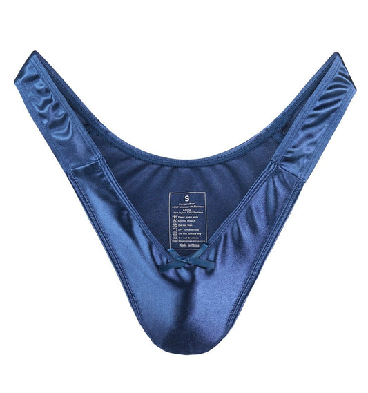 Landofgenie No gender hiding Thong Tucking Gaff Panties - Navy - landofgenie