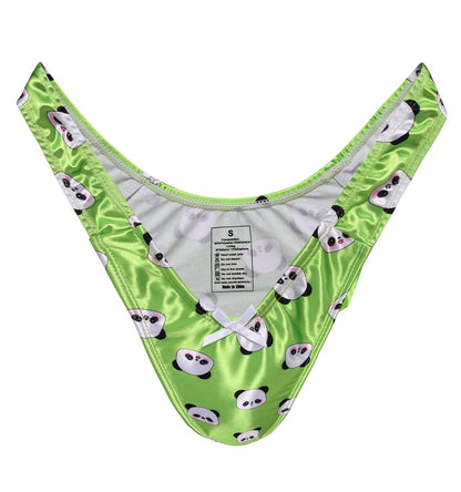 Landofgenie No gender hiding Thong Tucking Gaff Panties - Panda - landofgenie