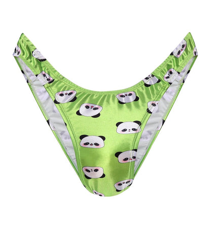 Landofgenie No gender hiding Thong Tucking Gaff Panties - Panda - landofgenie