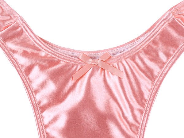 Landofgenie No gender hiding Thong Tucking Gaff Panties - Pink - landofgenie