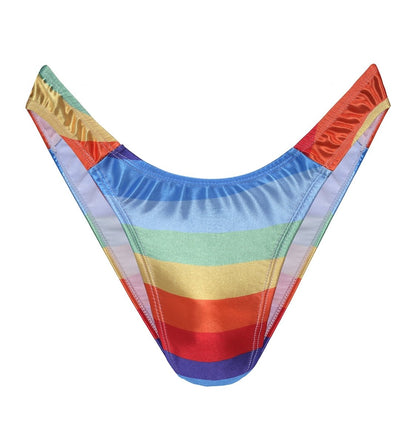 Landofgenie No gender hiding Thong Tucking Gaff Panties - Rainbow - landofgenie