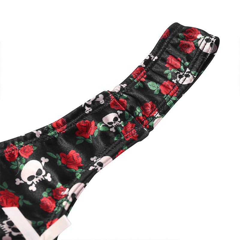Landofgenie No gender hiding Thong Tucking Gaff Panties - Skull - landofgenie