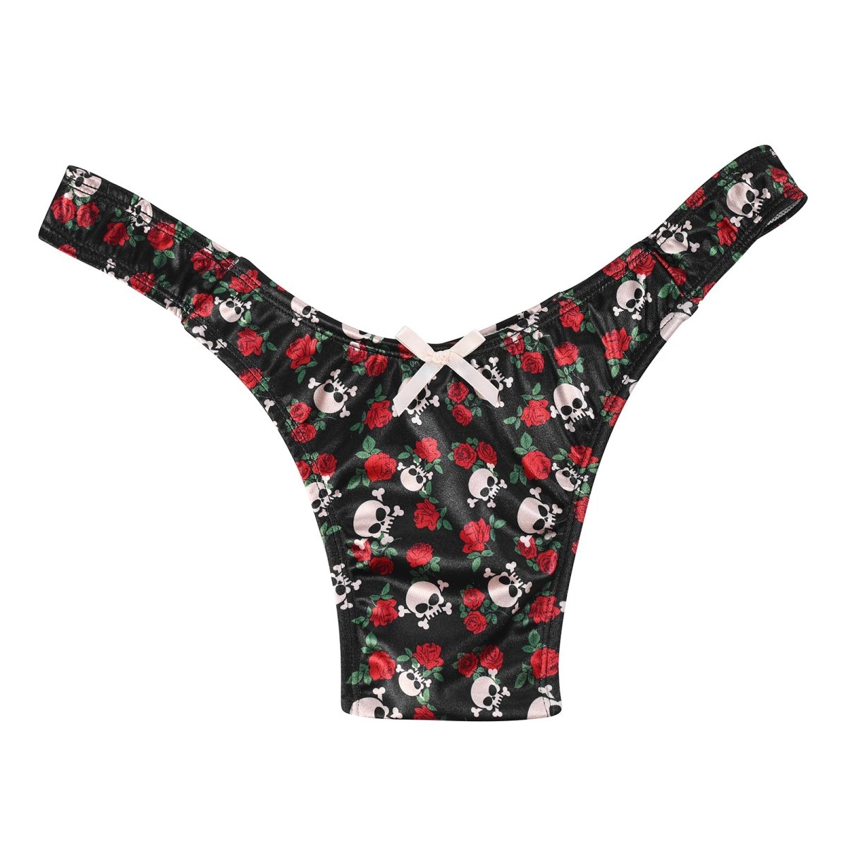Landofgenie No gender hiding Thong Tucking Gaff Panties - Skull - landofgenie