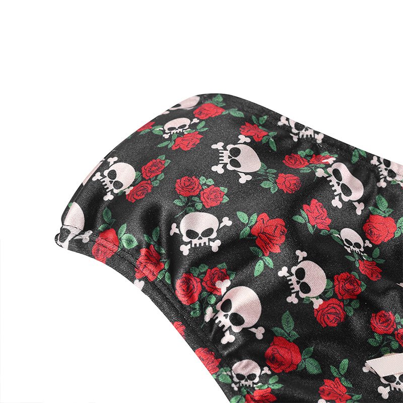 Landofgenie No gender hiding Thong Tucking Gaff Panties - Skull - landofgenie