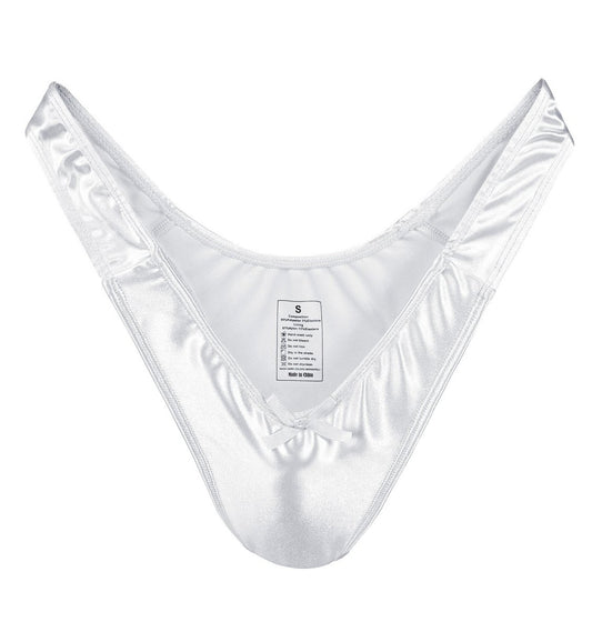 Landofgenie No gender hiding Thong Tucking Gaff Panties - White - landofgenie