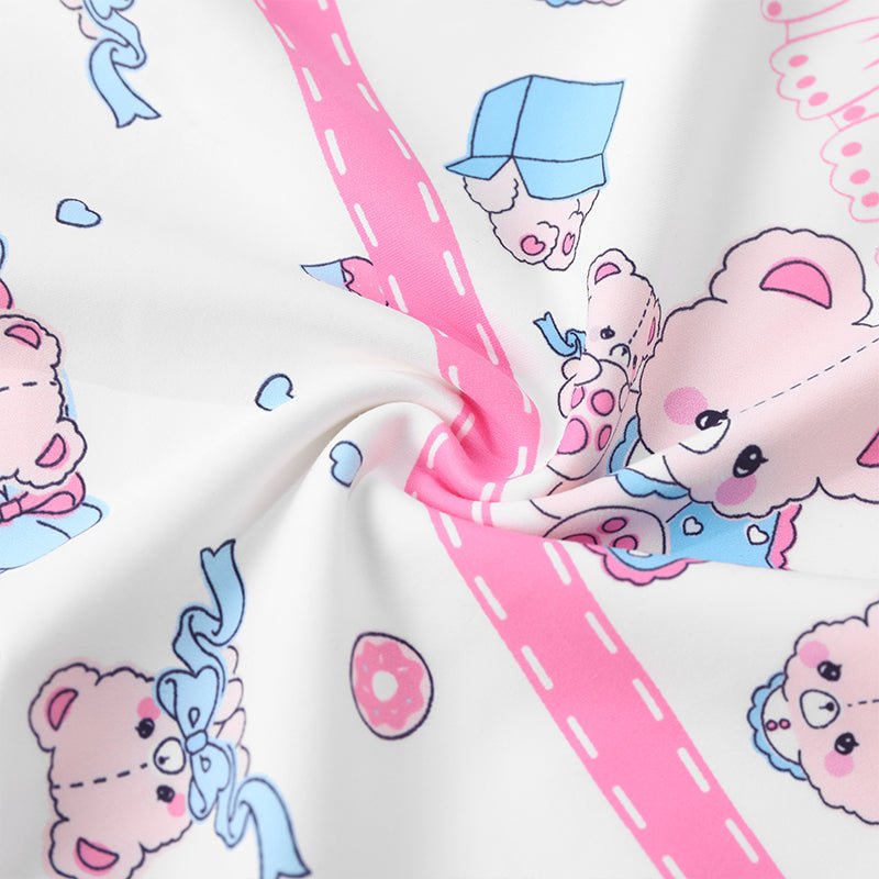 Landofgenie Unisex Cartoon Shorts - Bear - landofgenie