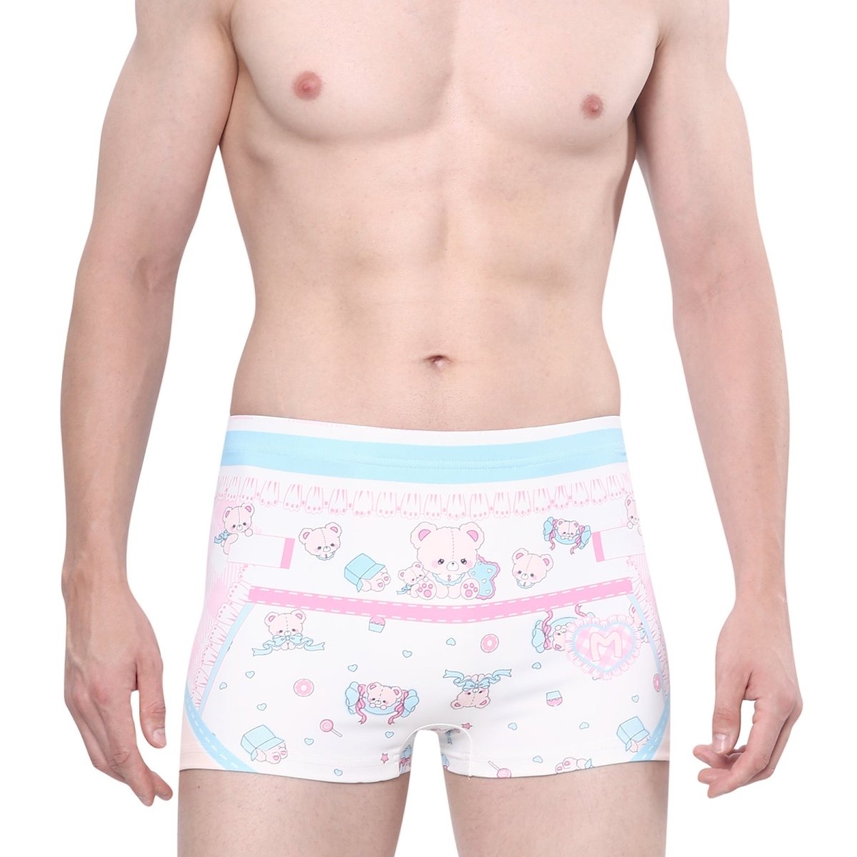 Landofgenie Unisex Cartoon Shorts - Bear - landofgenie