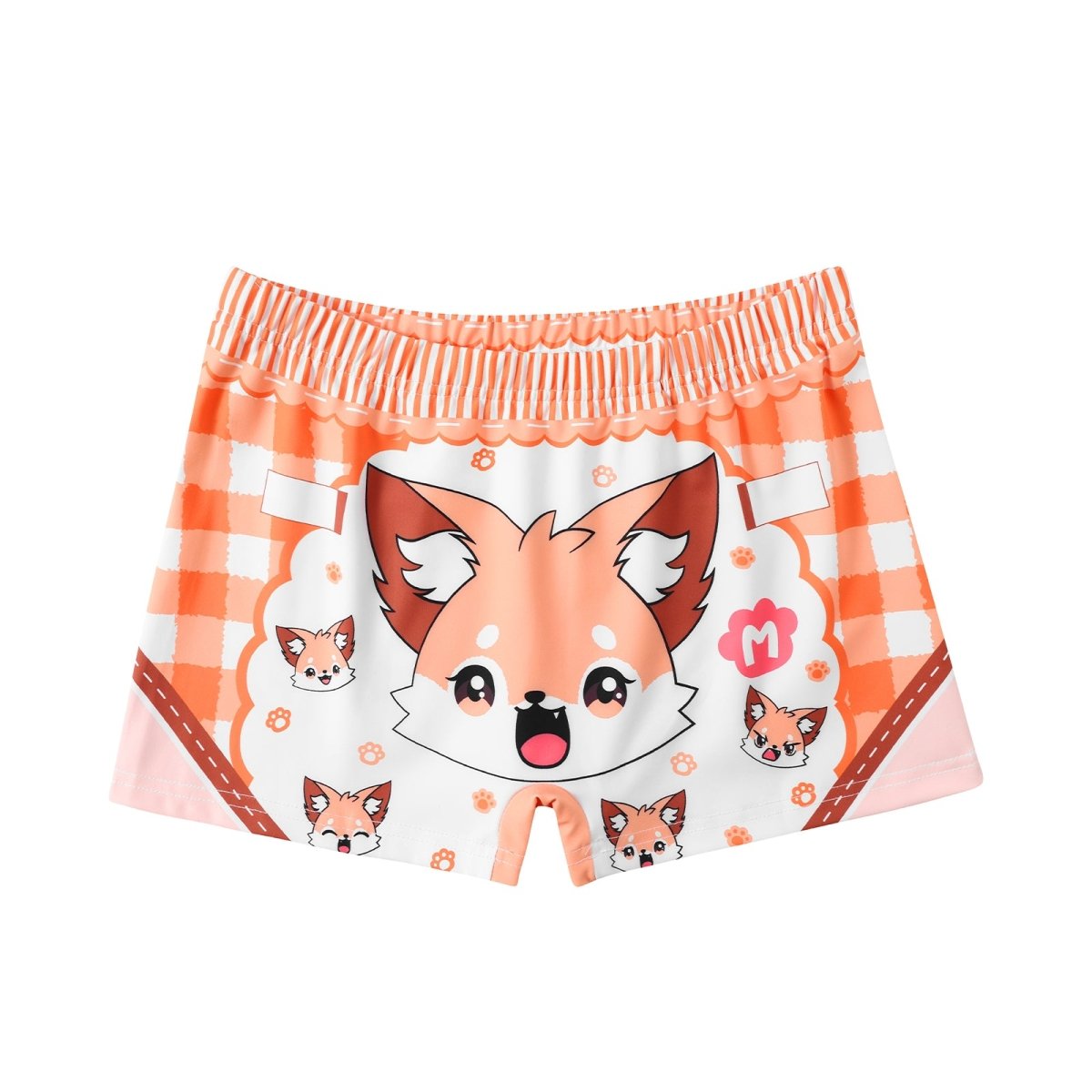 Landofgenie Unisex Cartoon Shorts - Fox - landofgenie
