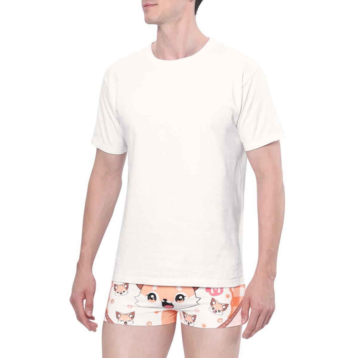 Landofgenie Unisex Cartoon Shorts - Fox - landofgenie