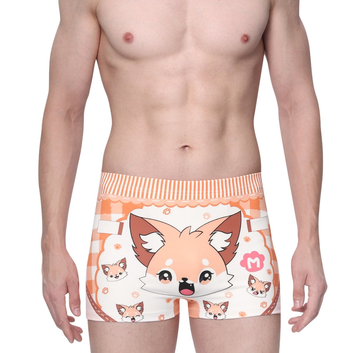 Landofgenie Unisex Cartoon Shorts - Fox - landofgenie