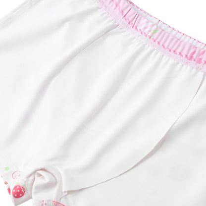 Landofgenie Unisex Cartoon Shorts - Strawberry Cow - landofgenie