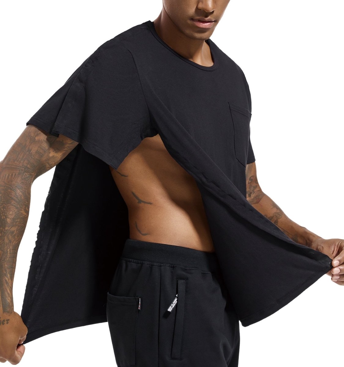 Landofgenie Unisex Post Shoulder Surgery Shirts - Black - landofgenie