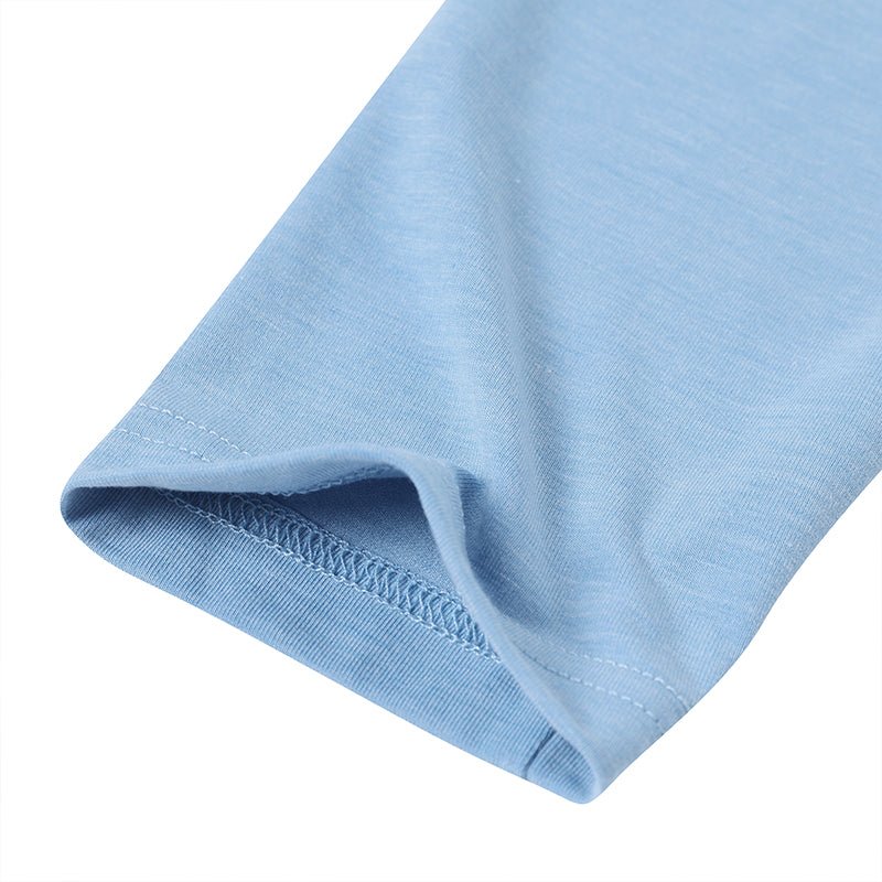 Landofgenie Unisex Post Shoulder Surgery Shirts - Blue - landofgenie