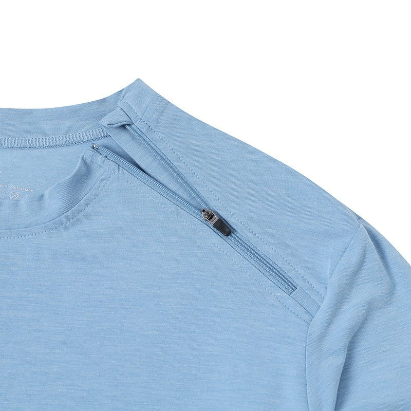 Landofgenie Unisex Post Shoulder Surgery Shirts - Blue - landofgenie