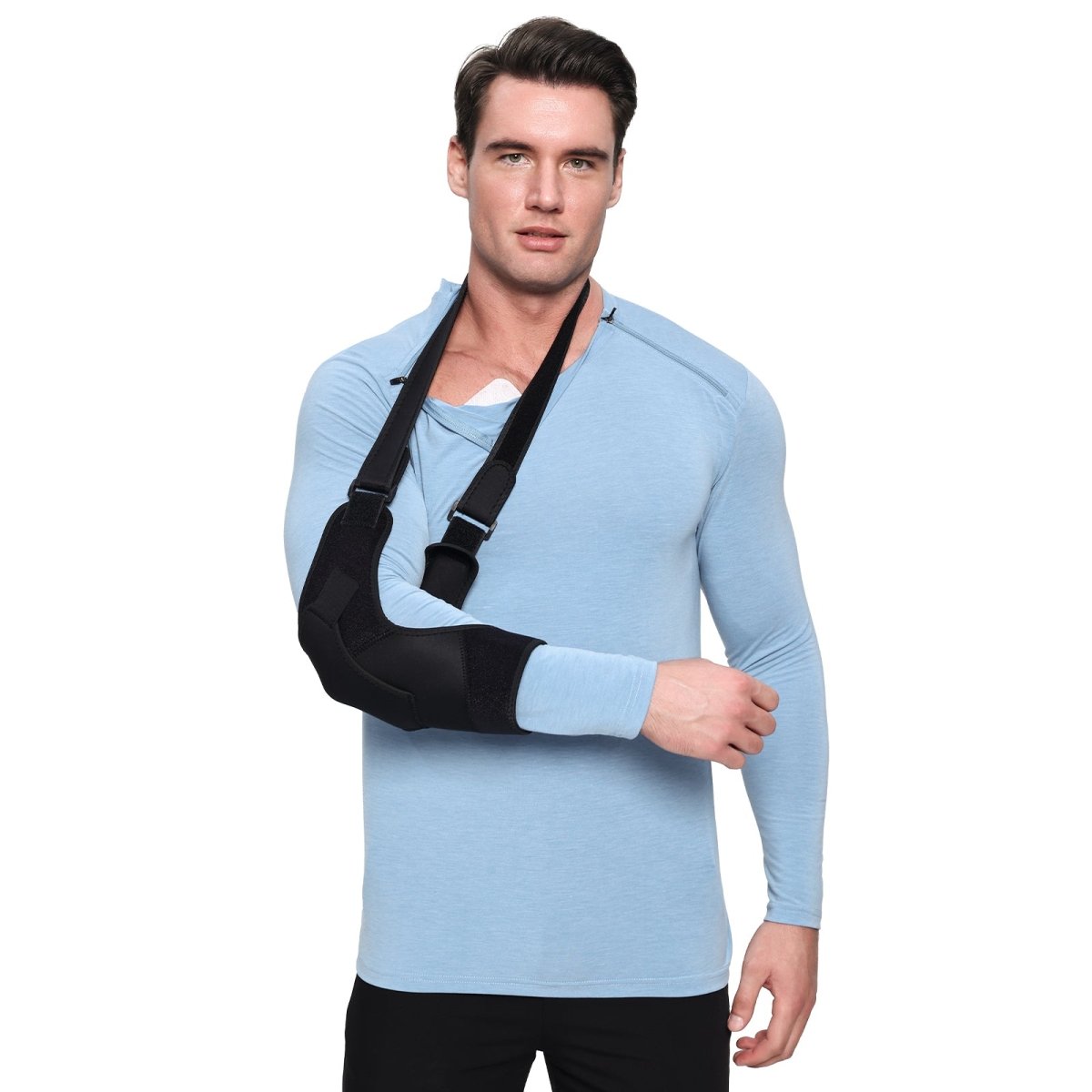 Landofgenie Unisex Post Shoulder Surgery Shirts - Blue - landofgenie