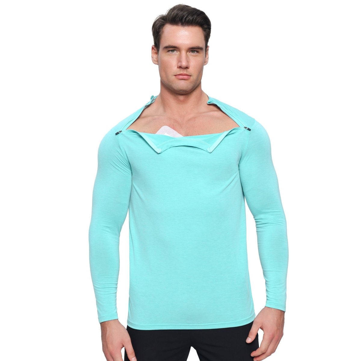 Landofgenie Unisex Post Shoulder Surgery Shirts - Green - landofgenie
