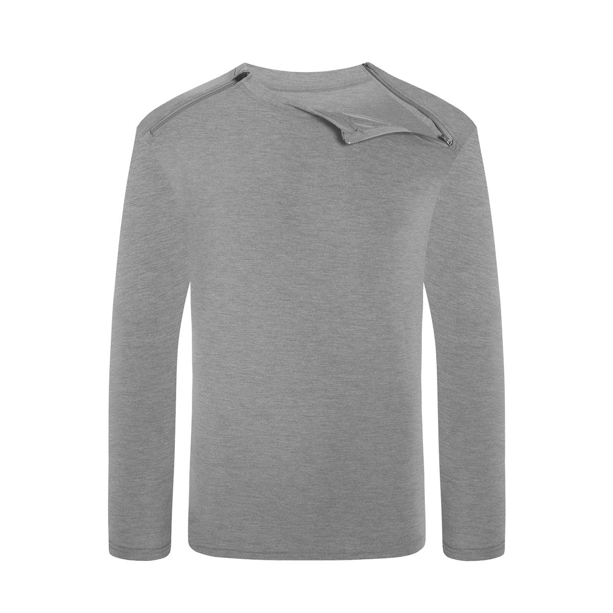 Landofgenie Unisex Post Shoulder Surgery Shirts - Grey - landofgenie