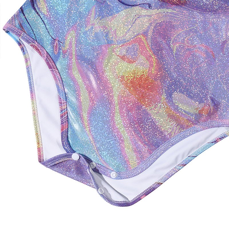 Landofgenie Women Metallic Print Onesie - Pink - landofgenie