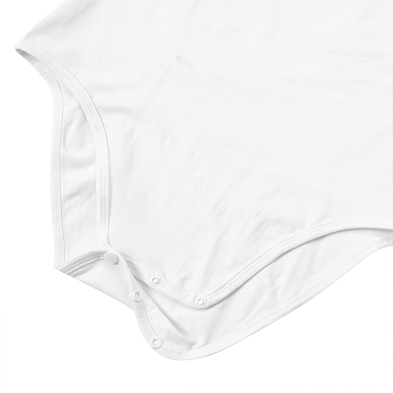 Landofgenie Womens Bodysuit ABDL White Onesie - landofgenie
