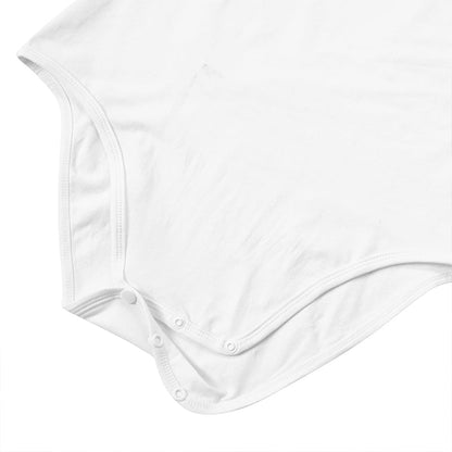 Landofgenie Womens Bodysuit ABDL White Onesie - landofgenie